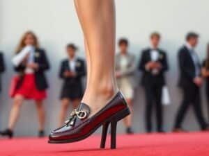 Anouchka Delon Stuns in $795 Gucci Loafers and Bare Midriff on Red Carpet!