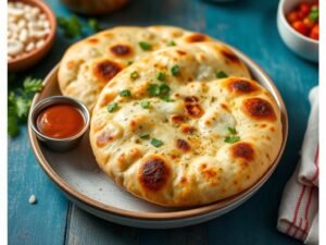 Quick & Cheesy: How to Make Vache Qui Rit Cheese Naan!