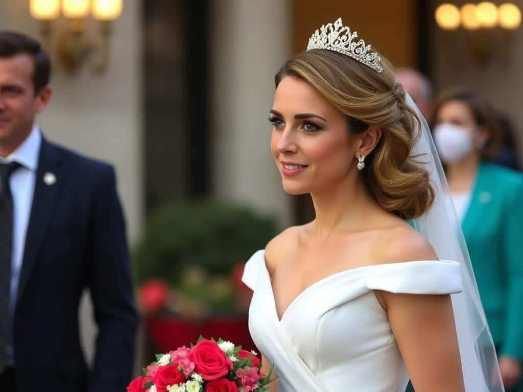 Brigitte Macron Stuns in Princess Dress, Channels Bridal Vibes with