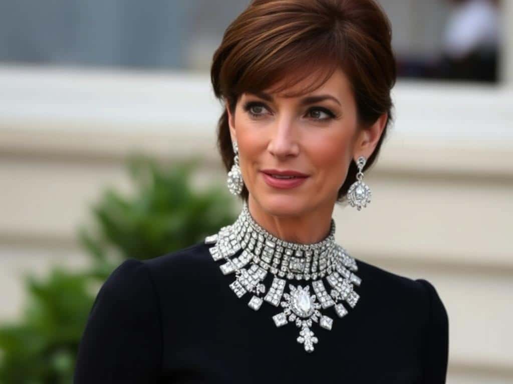 Carla Bruni Dazzles with Royal-Style Chopard Diamond Ensemble, Turns Heads Everywhere