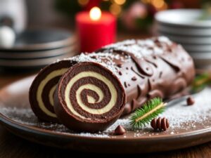 Indulge Guilt-Free: Easy Chocolate Yule Log Recipe Unveiled!