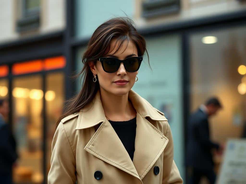 Monica Bellucci Heats Things Up Wearing Just Tights Under Her Trench Coat!