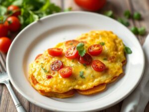 Delicious Potato, Cherry Tomato & Chorizo Omelette Recipe You Must Try!