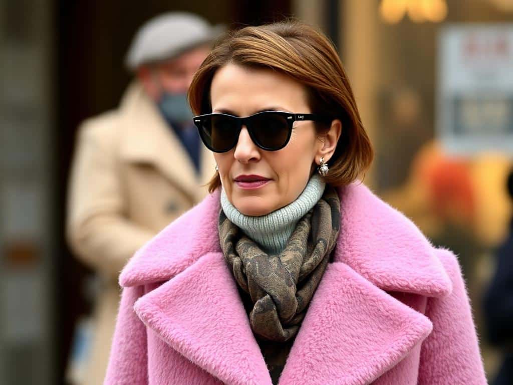 Brigitte Macron Wows Again: Chic Winter Style with Elegant Tribute Coat Color