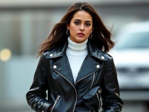 Isabelle Ithurburu Rocks Flashy 70s Jacket - Fits Like a Glove!