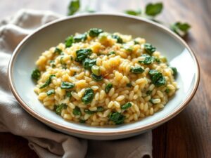 Creamy Orzo Risotto with Spinach and Leeks – You Won't Believe the Taste!