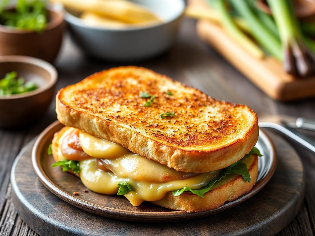 Delicious Leek Croque Monsieur Recipe! Try This French Classic at Home!