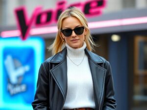 Patricia Kaas Loves This Basic Outfit, Wears It on The Voice Too!