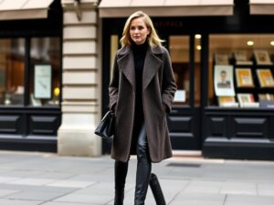 Sylvie Tellier Rocks Timeless Coat Worn by Every Star—Get Her Ultra-Chic Parisian Look!