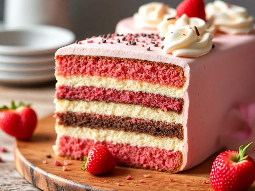 Ultra-Fluffy Homemade Neapolitan Cake: The Best Recipe Ever!