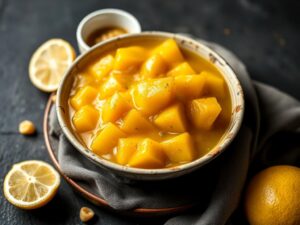 Zesty Lemon Mango Compote Recipe Revealed - Try It Now!