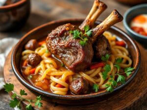 Moroccan-Style Braised Lamb Collar: A Flavor Explosion You Must Try!
