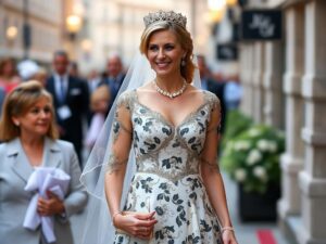 At 53, Dutch Queen Maxima Stuns as a Modern-Day Bride in Massimo Dutti Gown!
