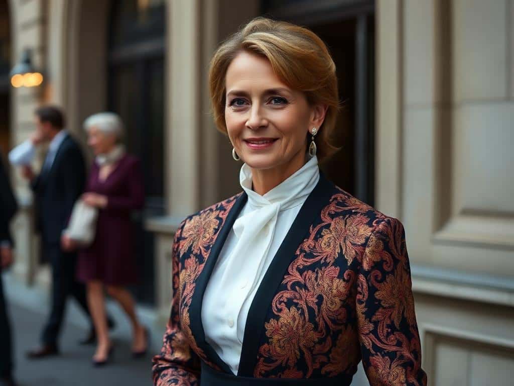 At 61, Valérie Lemercier Elegantly Reinvents Royal French Garment!