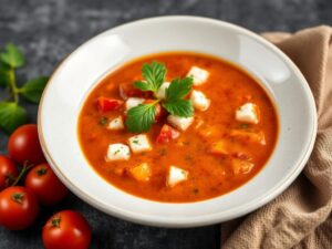 Delicious Tomato & Feta Gazpacho Recipe You Must Try!