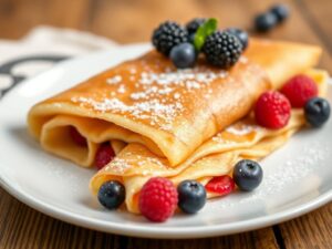 Finnish Crêpe (Pannukakku) with Berries: A Must-Try Recipe!