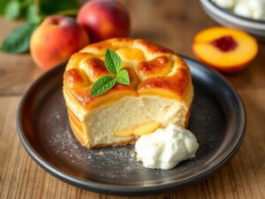Peach Charlotte with Cream Cheese: Easy Recipe You Must Try!
