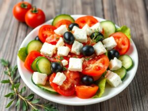 Delicious Tomato, Cucumber, Feta, and Olive Salad Recipe You Must Try!