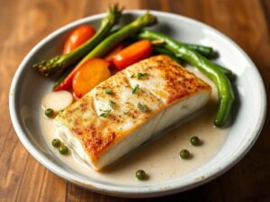 Quick & Easy Cod Fillet with Steamed Veggies in Cookeo!