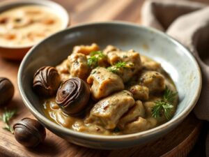 Turkey Blanquette with Morels: A Must-Try French Delicacy!