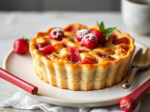 Vanilla Rhubarb Clafoutis: The Ultimate Dessert Recipe You Need to Try!