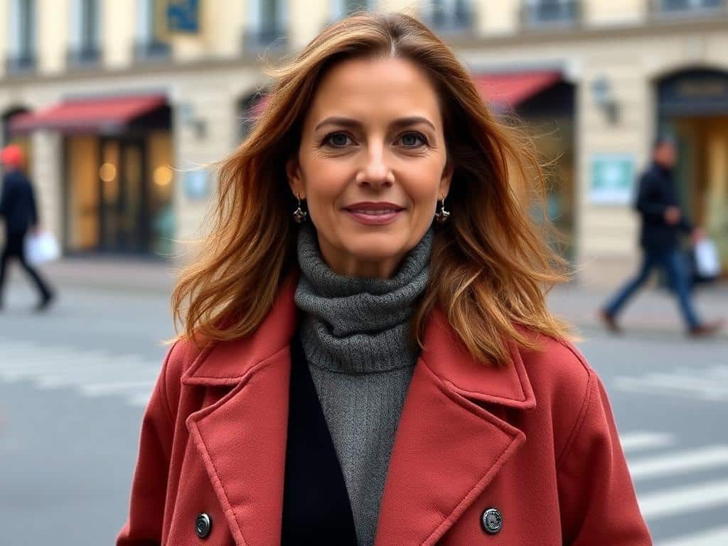 At 51, Agathe Lecaron Reinvents Classic Jacket Style – Must See!
