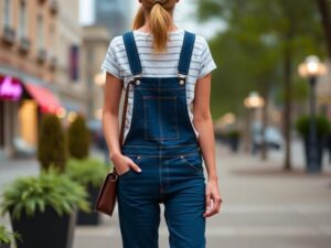 How to Rock Overalls While Keeping a Feminine Silhouette!