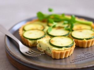 Zucchini Goat Cheese Tart Recipe - Simple & Delicious!