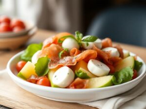 Delicious Melon, Prosciutto & Mozzarella Salad—A Must-Try Recipe!