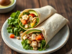 Delicious Tuna and Avocado Wraps You Can't Resist!