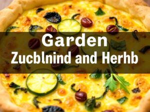 Garden Zucchini and Herb Quiche: A Must-Try Recipe!