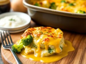 Must-Try Recipe: Broccoli and Cod Gratin with Mustard Sauce!