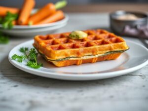 Savory Carrot and Zucchini Waffles: A Must-Try Recipe!
