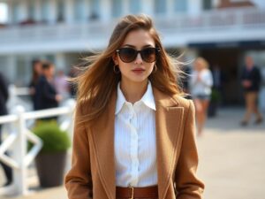 Chloé Jouannet Rocks Fall's Hottest Trend, Turns Heads in Deauville!