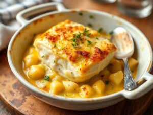 Delicious Cod Gratin Recipe - Quick & Easy Seafood Dinner Idea!