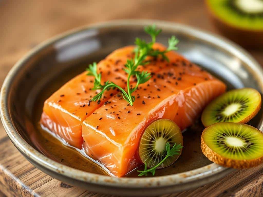 Kiwi-Infused Salmon Gravlax: A Must-Try Culinary Delight!