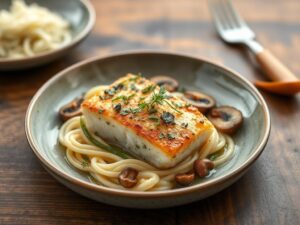 Herb and Mushroom Cod: A Delicious Twist on a Classic Dish!