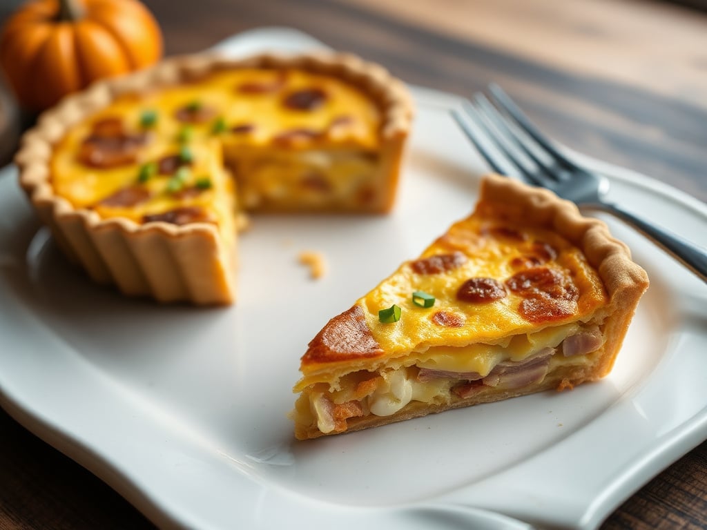 Pumpkin and Ham Quiche Recipe: A Delicious Fall Treat!