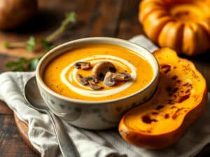 Roasted Mushroom and Butternut Squash Soup: A Must-Try Recipe!