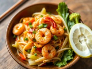 Sizzling Chinese Cabbage and Shrimp Stir-Fry Recipe!