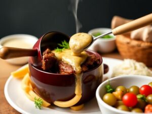 Traditional Beef Fondue Bourguignonne with Perfect Sides!
