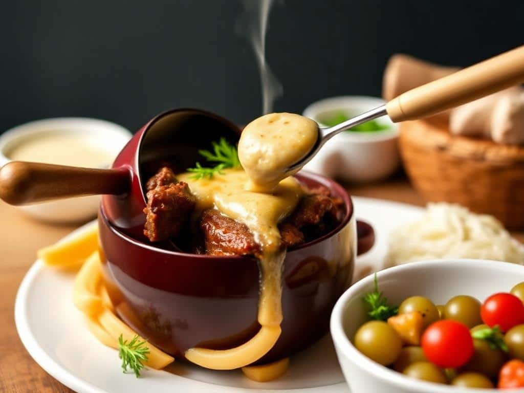 Traditional Beef Fondue Bourguignonne with Perfect Sides!