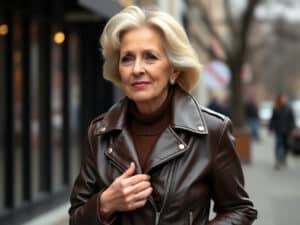 At 81, Sylvie Vartan Rocks Bold Leather Jacket to Beat the Cold!