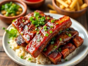 Juicy Air Fryer Pork Ribs Recipe! Quick & Delicious Meals!