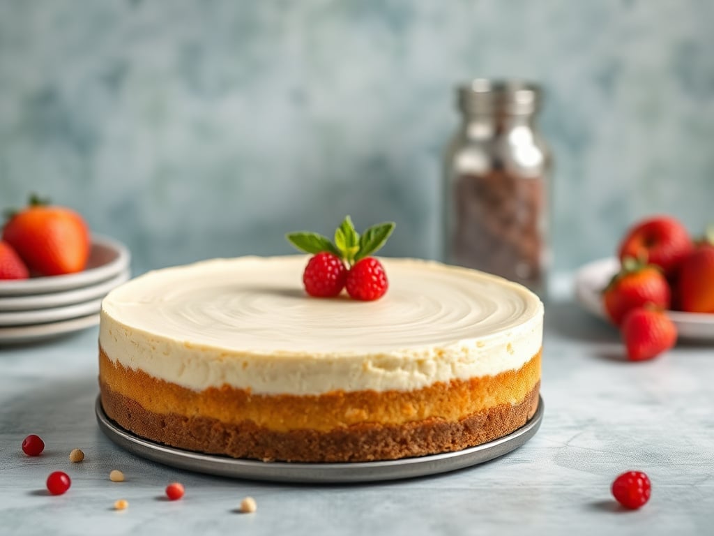 Whip Up This Easy Cheesecake Recipe - Light & Fluffy!