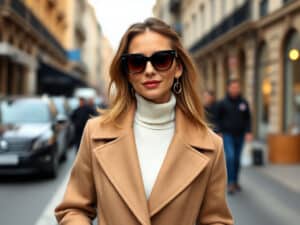 At 53, Chiara Mastroianni Rocks Chic Menswear-Inspired Look, Inspiring Holiday Fashion Trends!