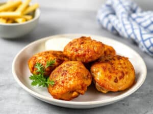 Crispy Air Fryer Chicken Thighs: Quick & Delicious Recipe!