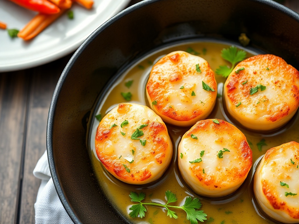 Garlic and Parsley Pan-Seared Scallops: A Must-Try Recipe!