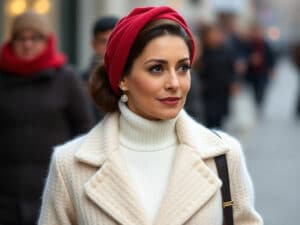 Rania of Jordan's Turtleneck Twist is Redefining Winter Fashion!