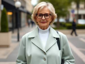 At 55, Anne-Elisabeth Lemoine Rocks a Timeless Women's Wardrobe Classic!